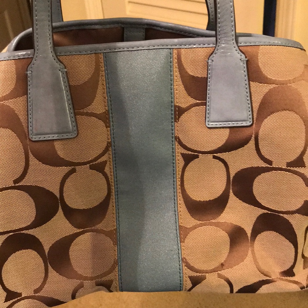 Coach kisslock bag